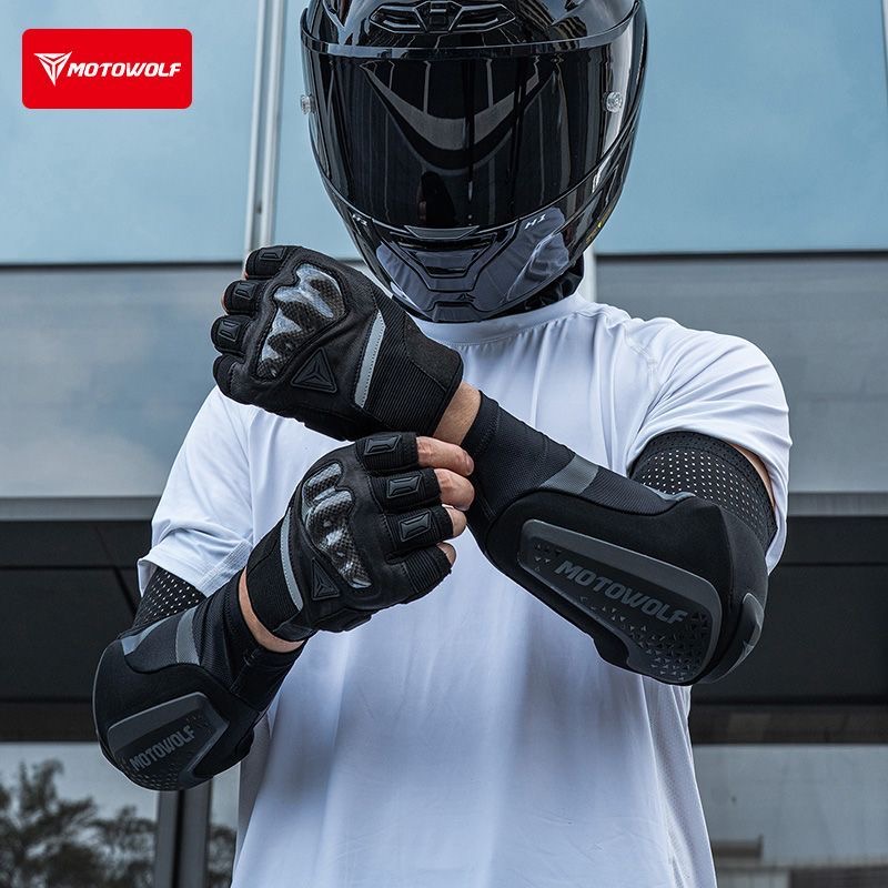 Mountain Biking Elbow Pads - Protector de Codo para Motocicleta, Transpirable,
