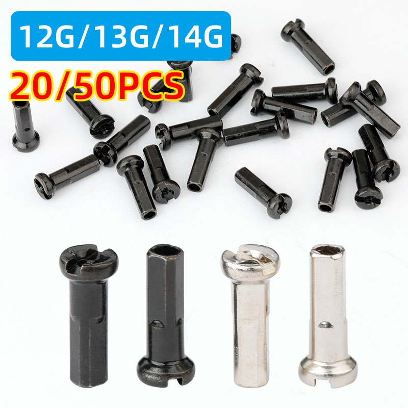 Spoke Nipple Brass - 20/50 Piezas de Boquillas de Cobre
