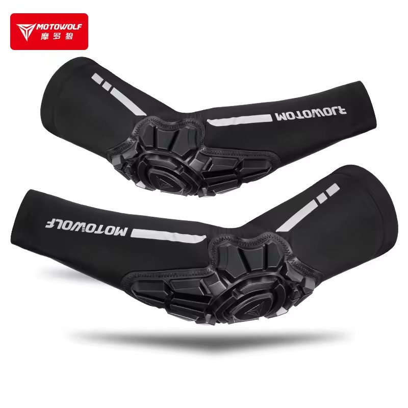 Mountain Biking Elbow Pads - MOTOWOLF-Protector de codo para Motocross, equipo