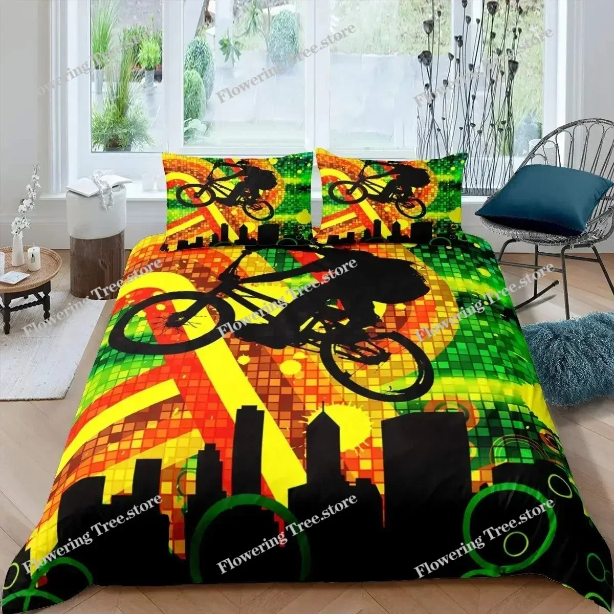 Juego de Funda de Edredón para - Mountain Biking Europe reseña y precio