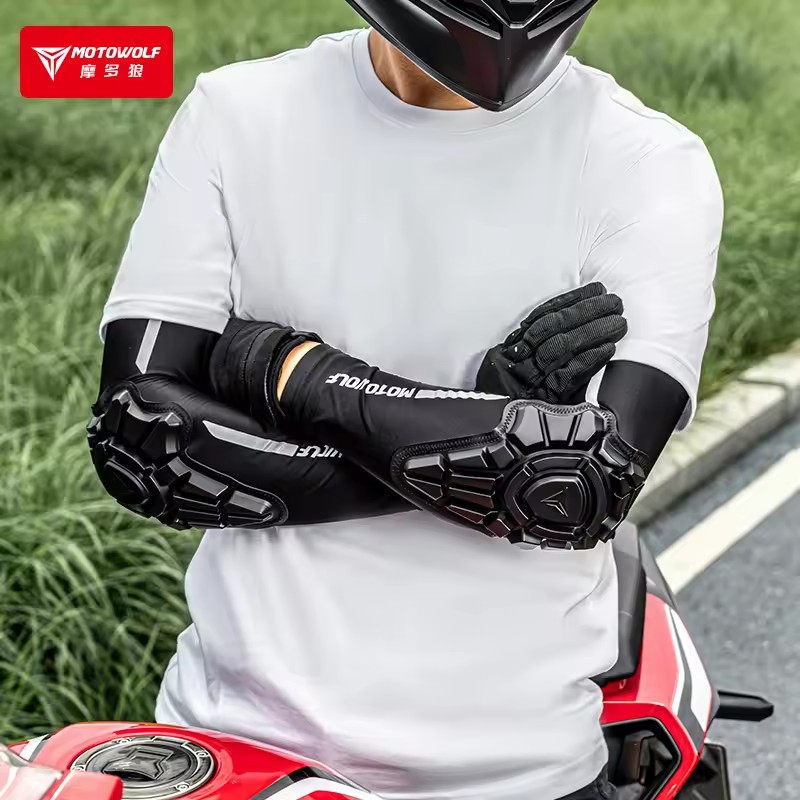 MOTOWOLF-Protector de codo par - Mountain Biking Elbow Pads reseña y precio
