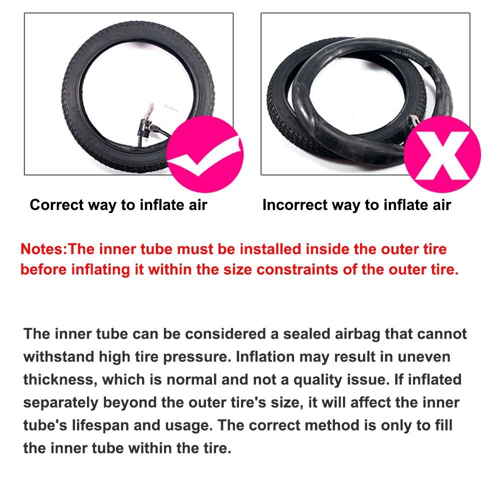 Cámara de aire de goma para bi - Mountain Biking Tube reseña y precio